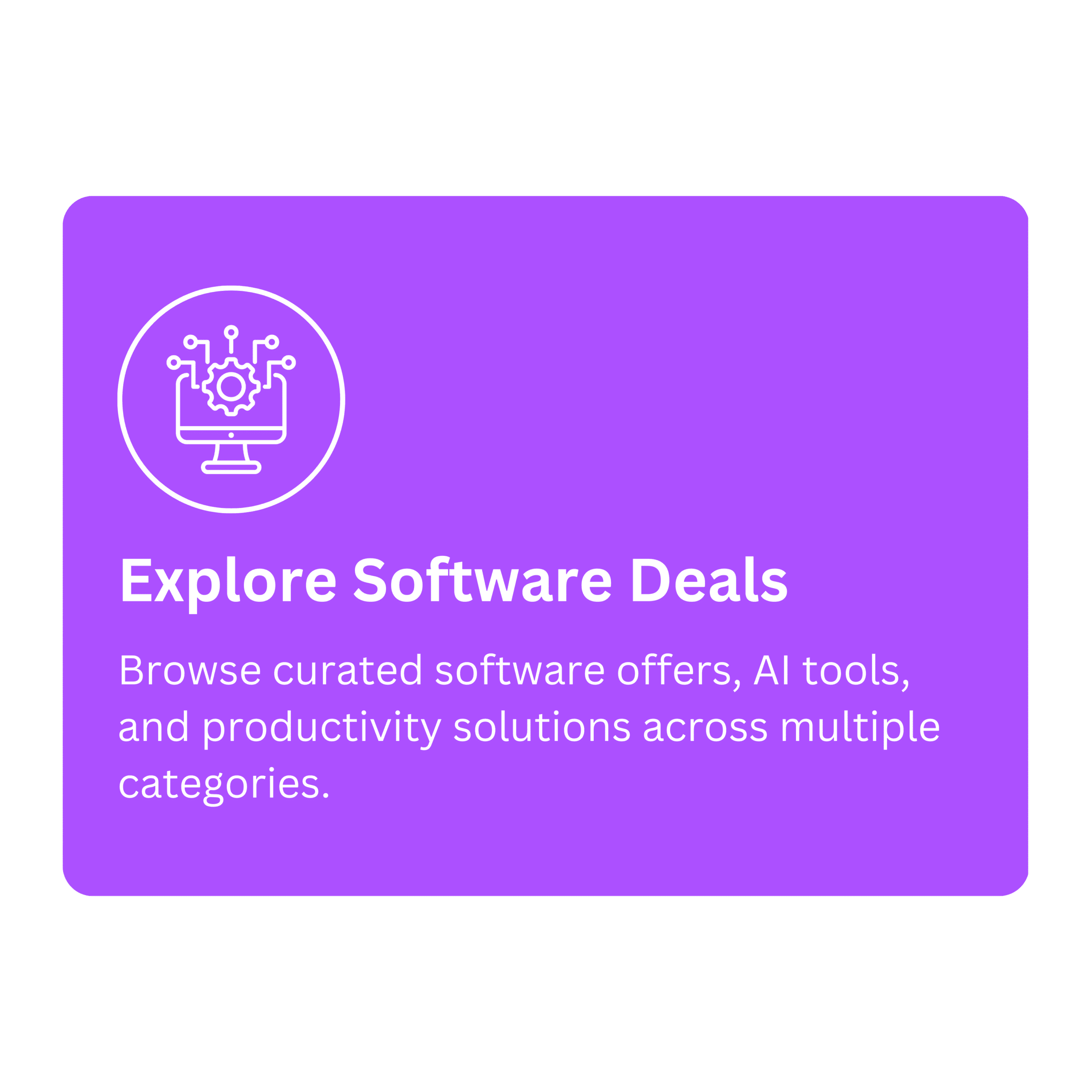 Explore Software Deals