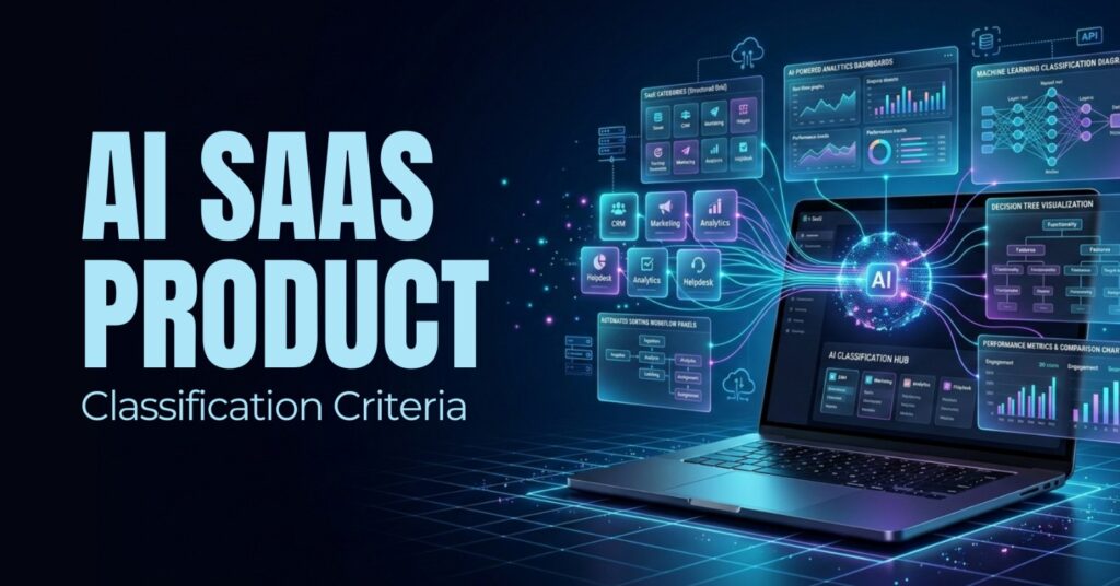 ai saas product classification criteria
