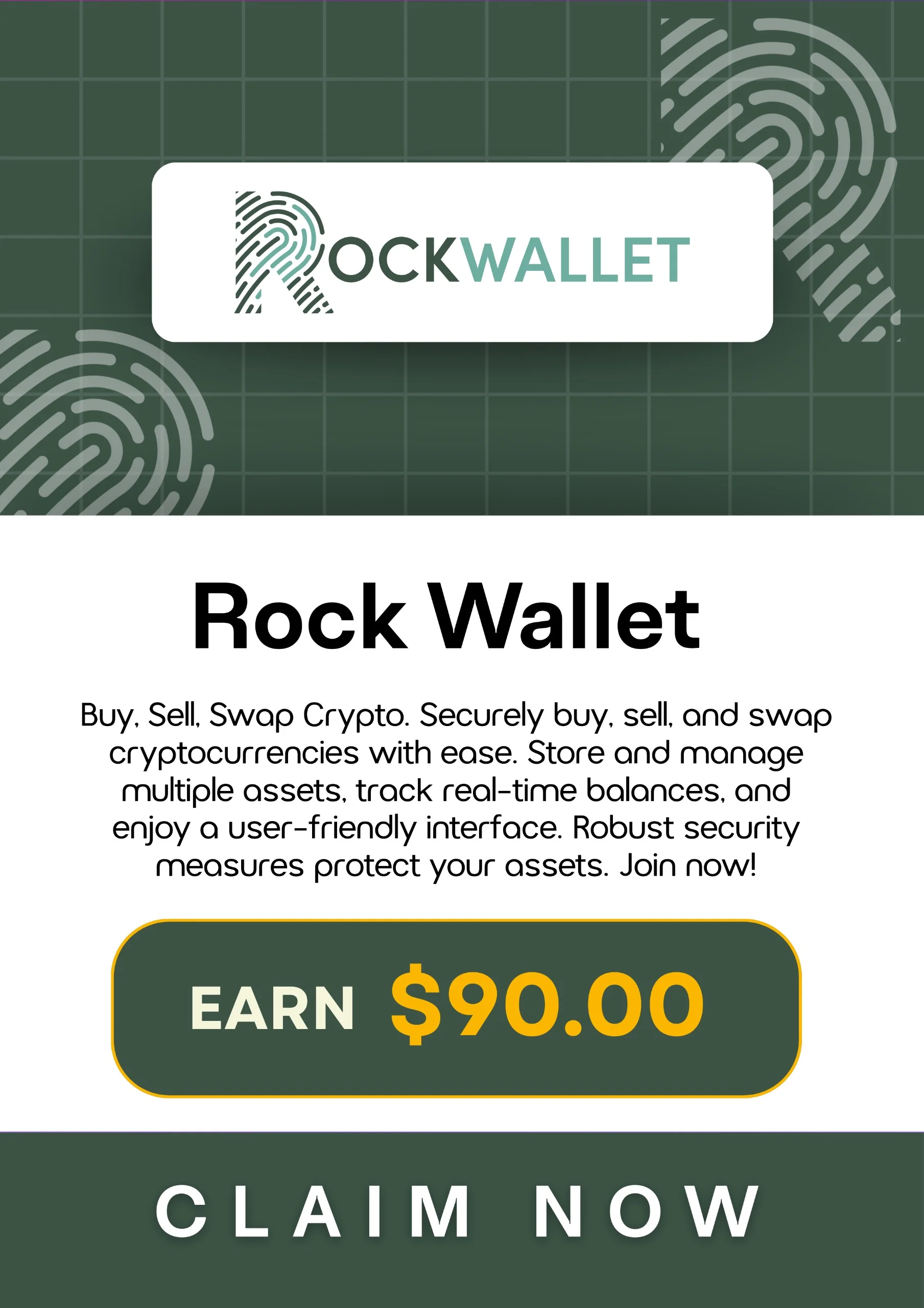 Rock wallet