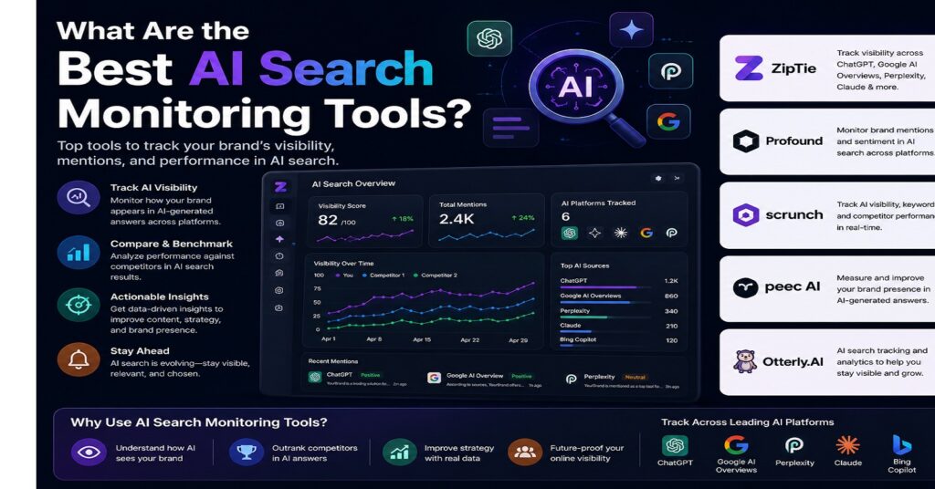 what are the best ai search monitoring tools