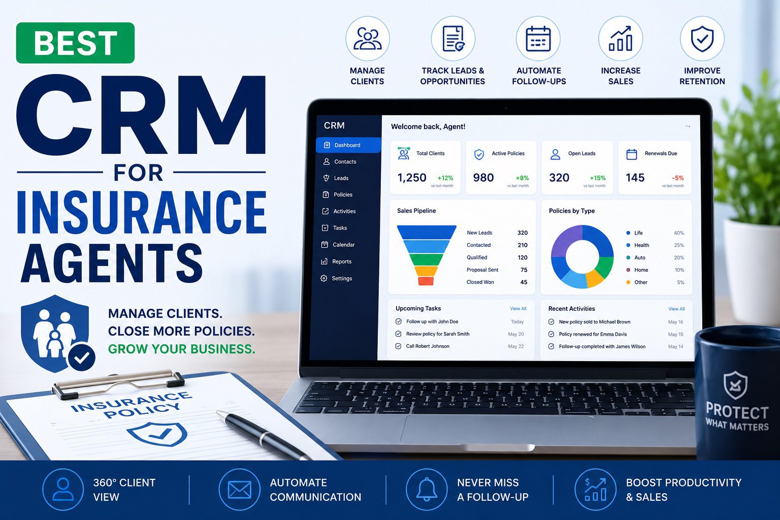 best crm for insurance agents