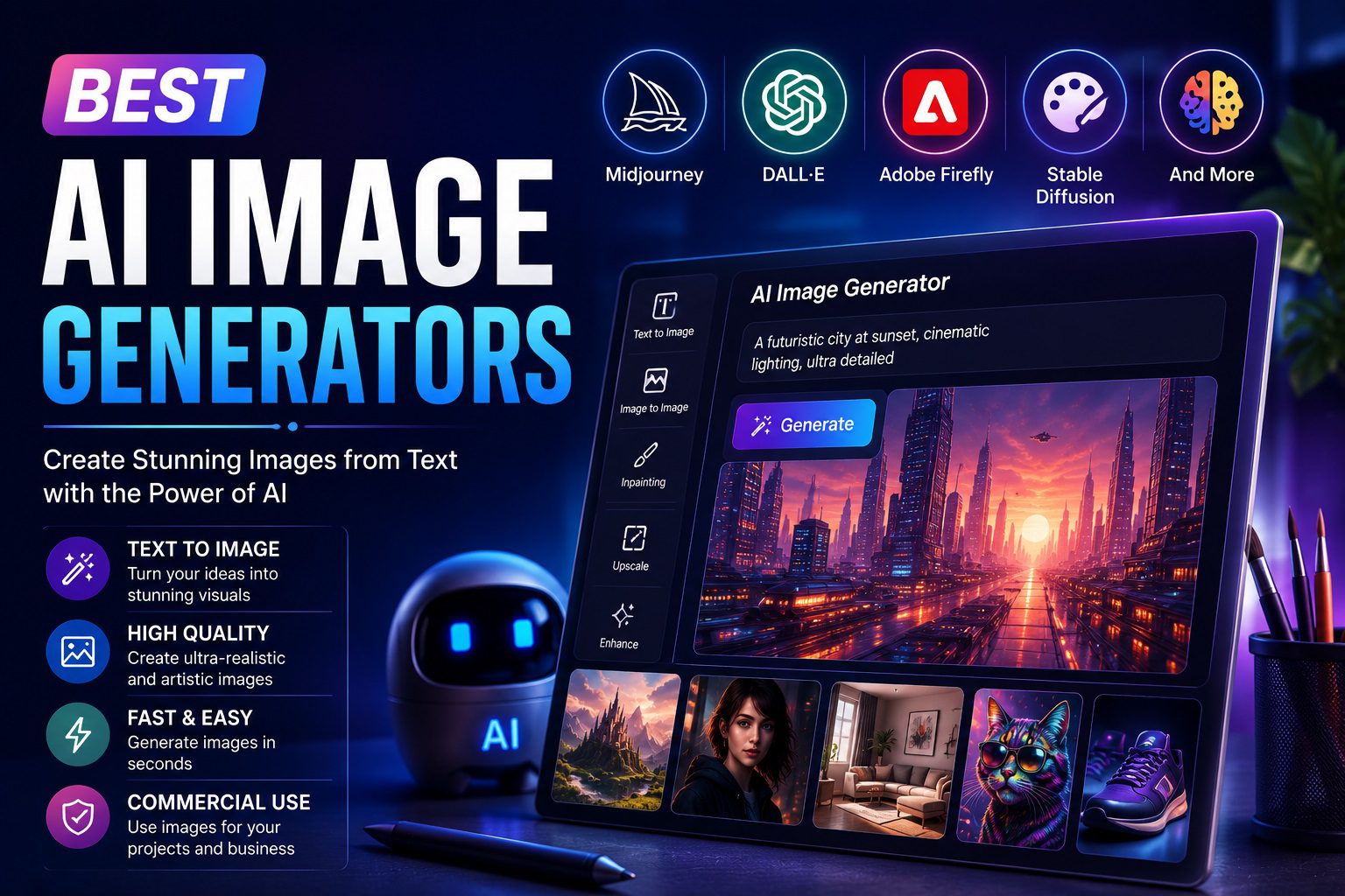 best ai image generators